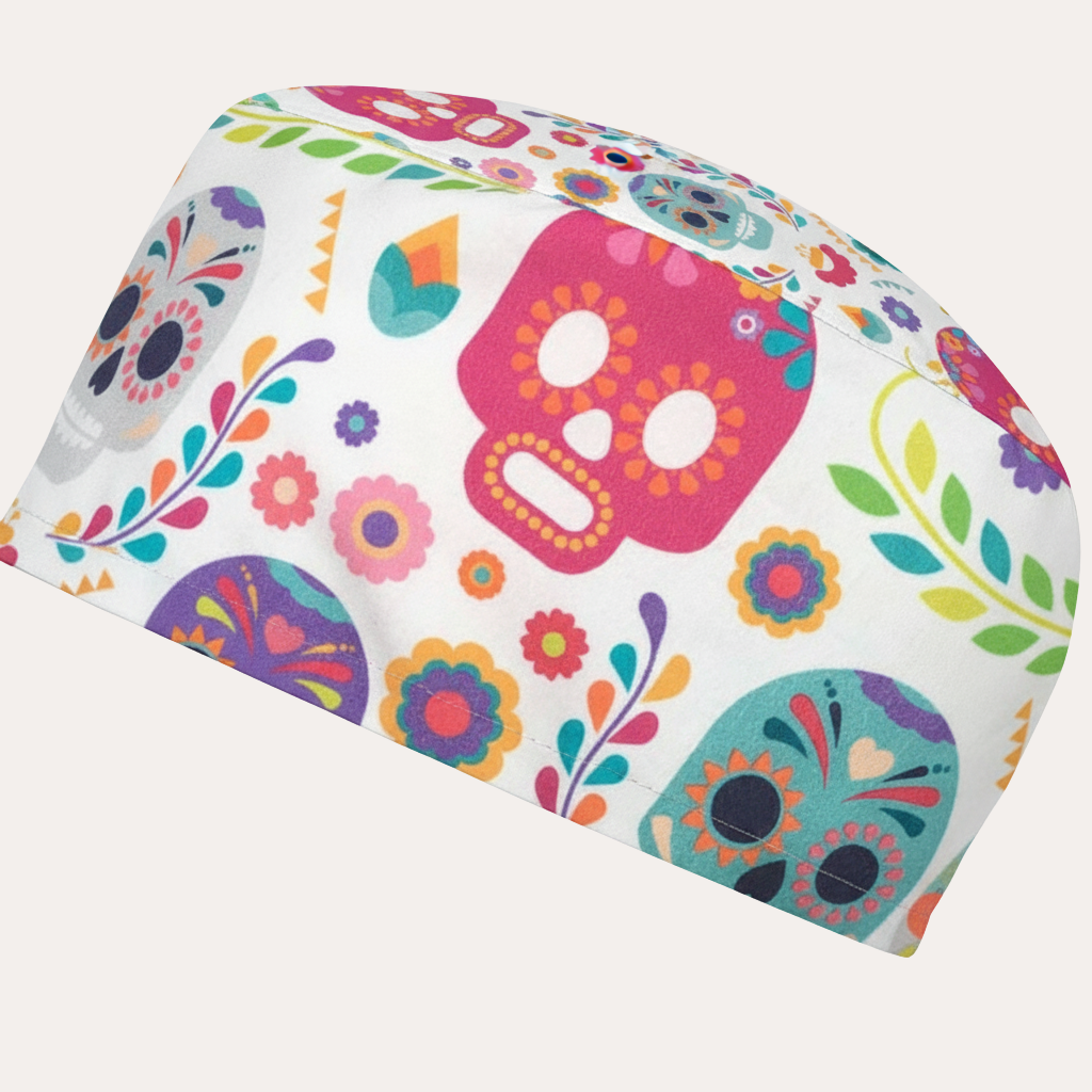 Calaveras mexicanas blanco