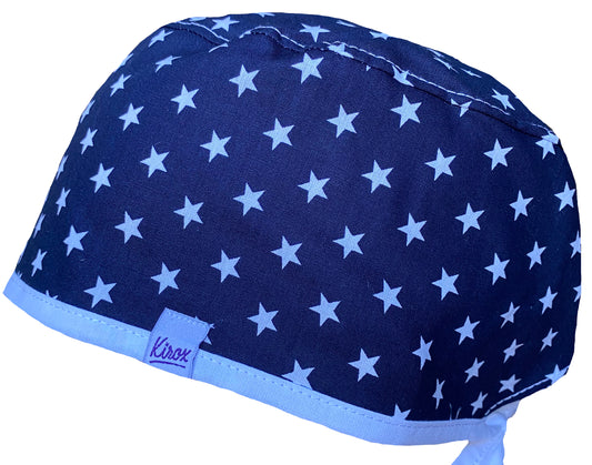 Estrellas azul marino