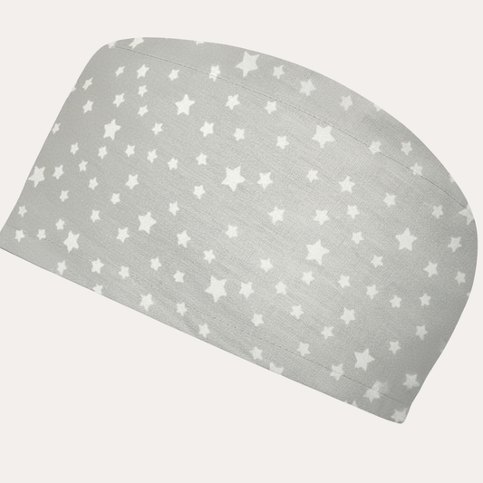 Estrellas gris blanco mini