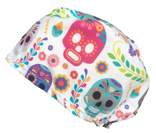 Calaveras mexicanas blanco