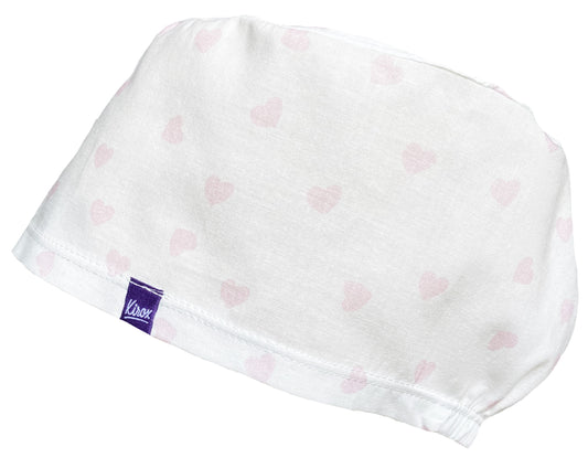 Corazones rosa - blanco