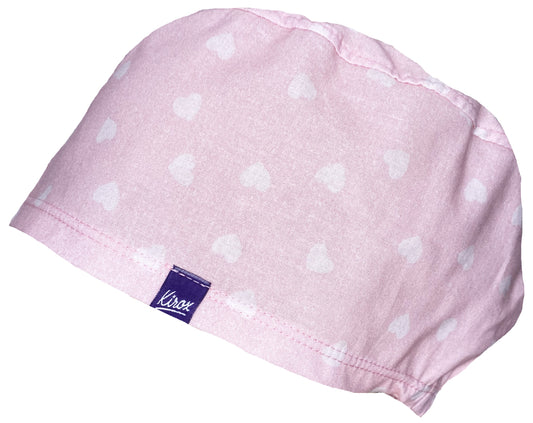 Corazones blanco - rosa