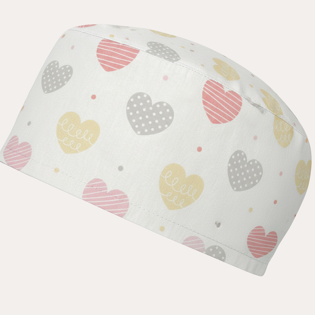 Corazones blanco